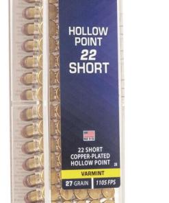CCI Short Hollow Point Rimfire Ammunition .22 Short 27 gr CPHP 1105 fps 100/ct