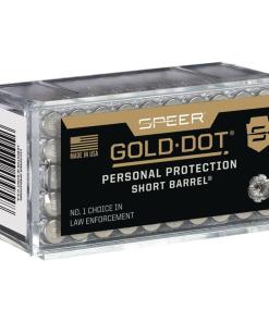 Speer Gold Dot Short Barrel Personal Protection Rimfire Ammunition .22 WMR 40 gr HP 1050 fps 50/ct