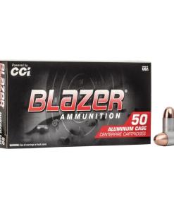 CCI Blazer Aluminum Handgun Ammunition Clean-Fire .45 Auto 230 gr FMJ 845 fps 50/ct