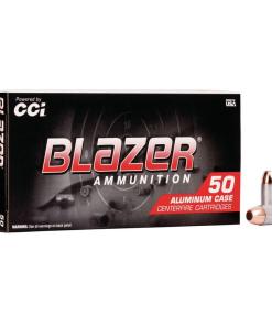 CCI Blazer Aluminum Handgun Ammunition .40 S&W 165 gr FMJ 1100 fps 50/ct