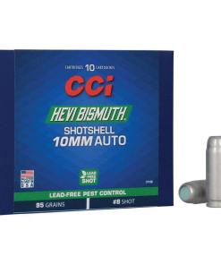 CCI Pest Control Bismuth Shotshell Ammunition 10mm Auto 8 shot 1300 fps 10/ct
