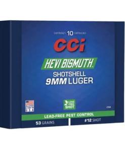 CCI Hevi Bismuth Centerfire Shotshell 9mm Luger 43gr #11 950 fps 10/ct