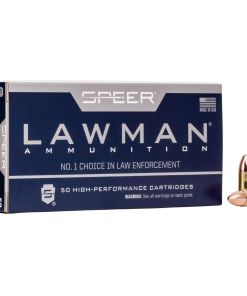 Speer Lawman Handgun Ammunition 9mm Luger 124 gr TMJ 1090 fps 50/ct