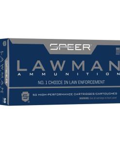 Speer Lawman Handgun Training Ammunition 9mm Luger 135gr TMJ 1120 fps 50/ct