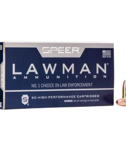 Speer Lawman Handgun Ammunition Clean-Fire 9mm Luger 147 gr. TMJ 985 fps 50/ct