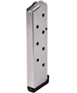 Chip McCormick Power Mag Plus Colt 1911 Handgun Magazine .45 ACP Stainless Steel 8/rd
