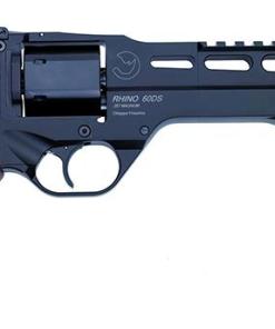 RHINO .357MAG REVOLVER 60DS BLK 6IN BBL 3MOON CLIPS 6RND ADJ. REAR SIGHT