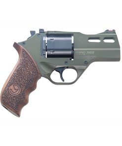 Chiappa Rhino Revolver 30DS Hunter OD Green Hand Gun .357 Mag 6rd Capacity 3" Barrel with 3 Moon Clips
