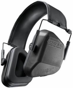 Champion Vanquish Passive Ear Muffs 24 NRR Black