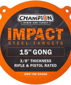 Champion Impact Steel Gong Target 15" Round