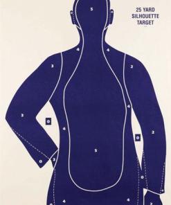 Champion LE Targets B21-E 25 yd. Police Silhouette Target -100/Pack