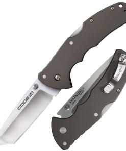 Cold Steel Code-4 Tanto Lockback Knife - 3-1/2" Blade Satin