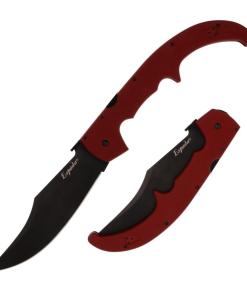 Cold Steel Espada XL Folding Knife 7-1/2" Clip Point Blade Ruby Red