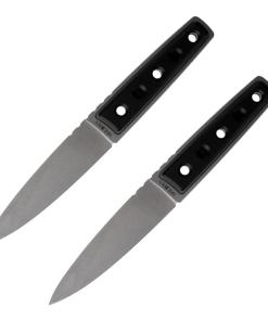 Cold Steel Stickman Holdout Fixed Throwing Knife 5-1/2" Dagger Blade Black 2/ct