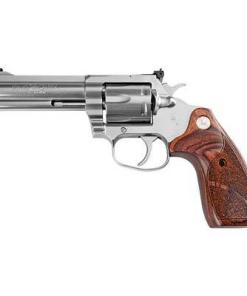 Colt King Cobra Handgun .357 Rem Mag 6rd Capacity 4.25" Barrel Stainless Finish Wood Grips CA Compliant