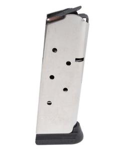 Colt Combat Officer Handgun Magazine Stainless with Bumper .45 ACP 7/rd