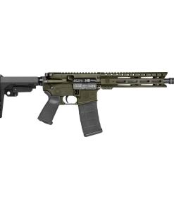 Diamondback DB15 Pistol 5.56mm 30rd Magazine(1) 10" Barrel 9" M-LOK Rail SBA3 Brace OD Green