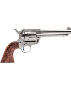 Standard Manufacturing SAA Nickel Revolver .45 Colt 6rd Capacity 5.5" Barrel 2 Piece Grip
