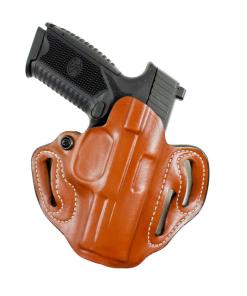 DeSantis #002 Speed Scabbard OWB Holster for Colt 1911 4-4.25" Tan RH