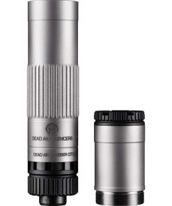 Dead Air Mojave 9 Modular Silencer 9mm Luger 1/2-28 Piston Silver