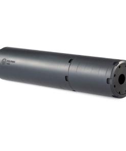 Dead Air Wolfman Modular Direct Thread Pistol Suppressor 9mm Luger Stainless Steel Black Finish 1/2-28