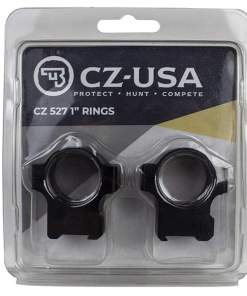 CZ Rings 527 1" 16mm Dovetail Aluminum Base Height 0.550"