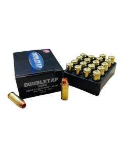Double Tap DT Lead Free Handgun Ammunition 10mm Auto 125gr SC-HP 1600 fps 20/ct