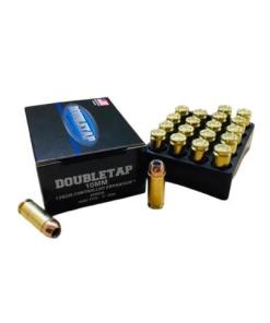Double Tap Controlled Expansion Handgun Ammunition 10mm Auto 135gr JHP 1600 fps 20/ct