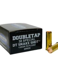 Double Tap DT SnakeShot Handgun Ammunition .38 Spl DT 130gr #9 Shot 1000 fps 20/ct