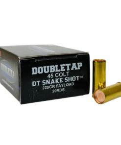Double Tap DT SnakeShot Handgun Ammunition .45 Colt 220gr #9 Shot 1000 fps 20/ct