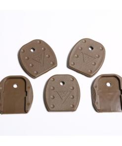 TangoDown Vickers Tactical Magazine Floor Plates for Glock 5pk Tan