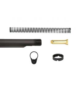 TacFire AR-15 6-Position Mil-Spec Buffer Tube Kit with Standard End Plate