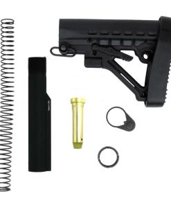 TacFire AR-15 Mil Spec Buffer Tube Kit with QD Attachments