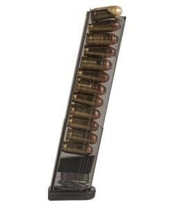 Elite Tactical Systems Carbon Smoke Handgun Magazine for Glock 42 .380 Cal 12/rd