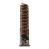 Elite Tactical Systems Carbon Smoke Handgun Magazine for Glock 43x/48 9mm Luger 19/rd