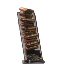 Elite Tactical Systems Carbon Smoke Handgun Magazine for Glock 43x/48 9mm Luger 10/rd