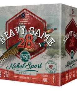 Nobel Sport Heavy Game 28 Shotshells 28 ga 2-3/4" 1 oz 1205 fps #7.5 25/ct
