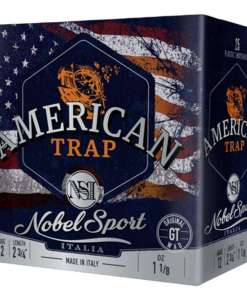 Nobel NSI American Trap Shotshell 12 ga 2-3/4" 1-1/8 oz 1145 fps #8 25/ct