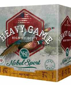 Nobel Sport Heavy Game High Velocity Shotshell  20ga 2-3/4" 1oz 1330 fps #8 25/ct