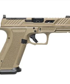 Shadow Systems CA Compliant XR920 Handgun 9mm Luger 10rd Magazine(2) 4" Spiral Black Barrel FDE Grip/Slide