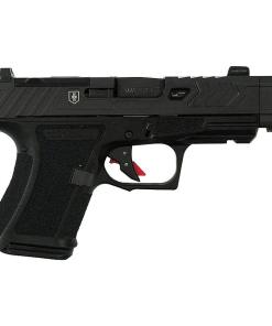 Shadow Systems CR920P War Poet Handgun 9mm Luger 10rd Magazines (2) 3.75 Barrel Black War Poet Slide Engraving with Night Sights