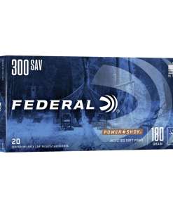 Federal Power-Shok Rifle Ammunition .300 Savage 180 gr SP 2350 fps - 20/ct
