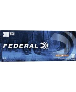 Federal Power-Shok Rifle Ammunition .300 WSM 180 gr SP 2980 fps - 20/ct