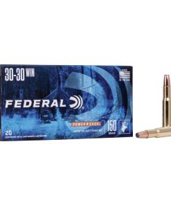 Federal Power-Shok Rifle Ammunition .30-30 Win 150 gr FNSP 2390 fps 20/ct