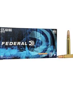 Federal Power-Shok Rifle Ammunition .375 H&H 270 gr SP 2690 fps - 20/box