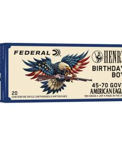 Federal Henry 250th Anniversary Rifle Ammunition .45-70 Govt 300gr HP 1850 fps 20/ct