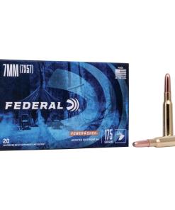 Federal Power-Shok Rifle Ammunition 7mm Mauser 175 gr RNSP 2390 fps - 20/ct