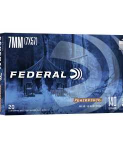 Federal Power-Shok Rifle Ammunition 7mm Mauser 140 gr SP 2660 fps - 20/ct