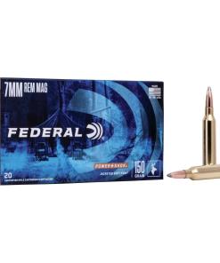 Federal Power-Shok Rifle Ammunition 7mm Rem Mag 150 gr SP 3110 fps - 20/ct