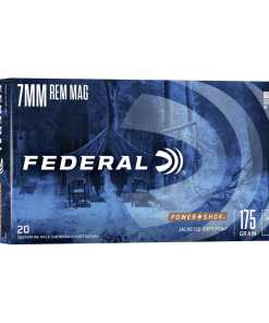 Federal Power-Shok Rifle Ammunition 7mm Rem Mag 175 gr SP 2860 fps - 20/ct